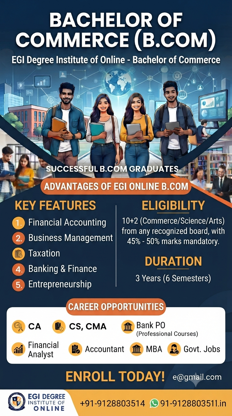 Bachelor of Commerce (B.Com)